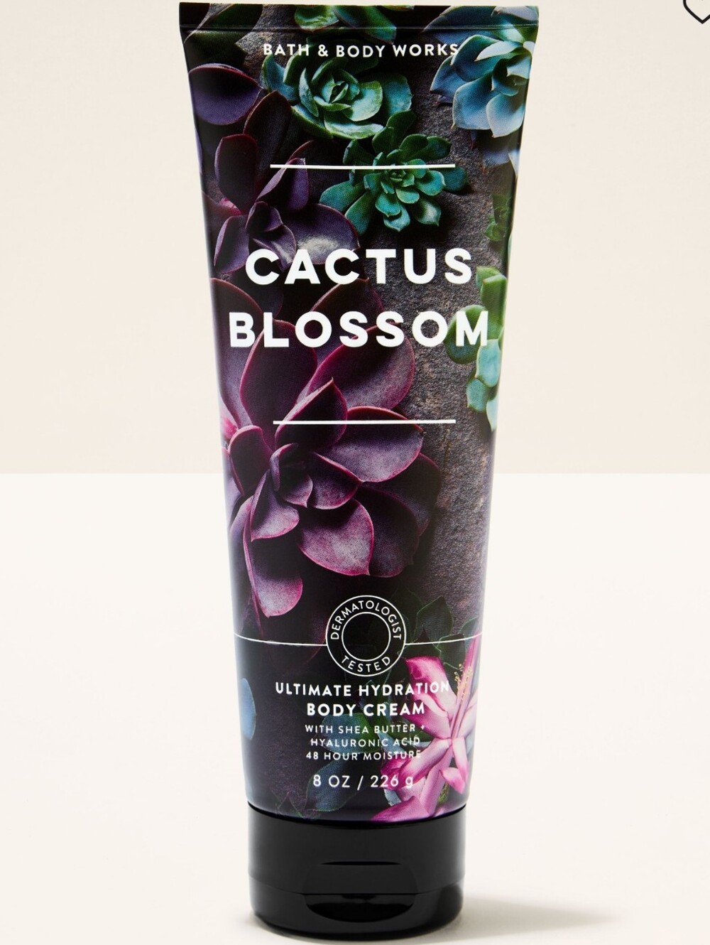Bath & Body Works Cactus Blossom Ultimate Hydration Body Cream 8oz NEW Rare